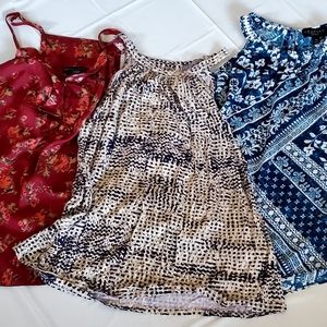 Bundle of women's flowy shirts